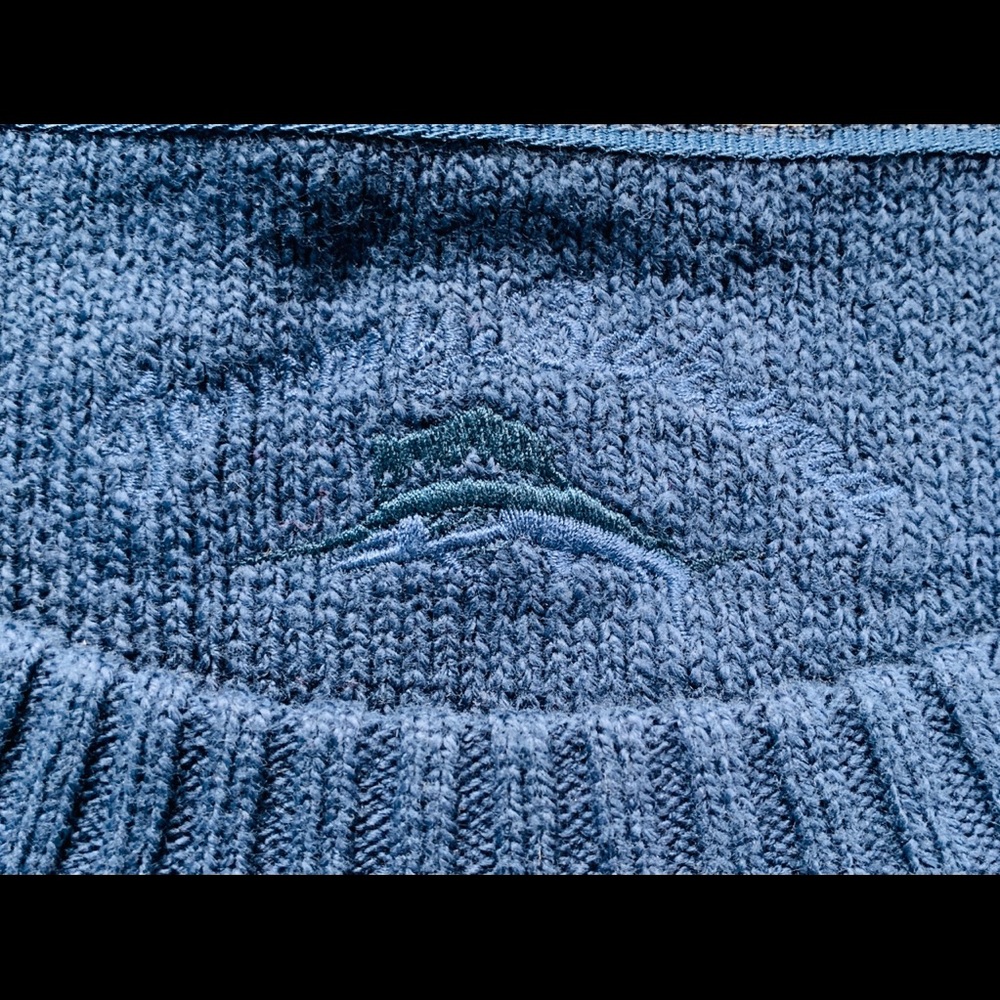 Tommy Bahama Men’s XL Long Sleeve Sweater Blue - Picture 5 of 9